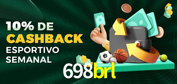 10% de bônus de cashback na 698brl